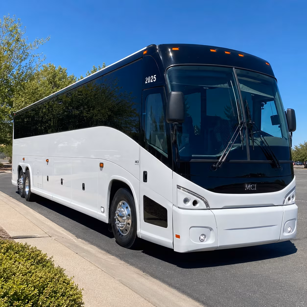 charter buses for corporate sports outings and company event days