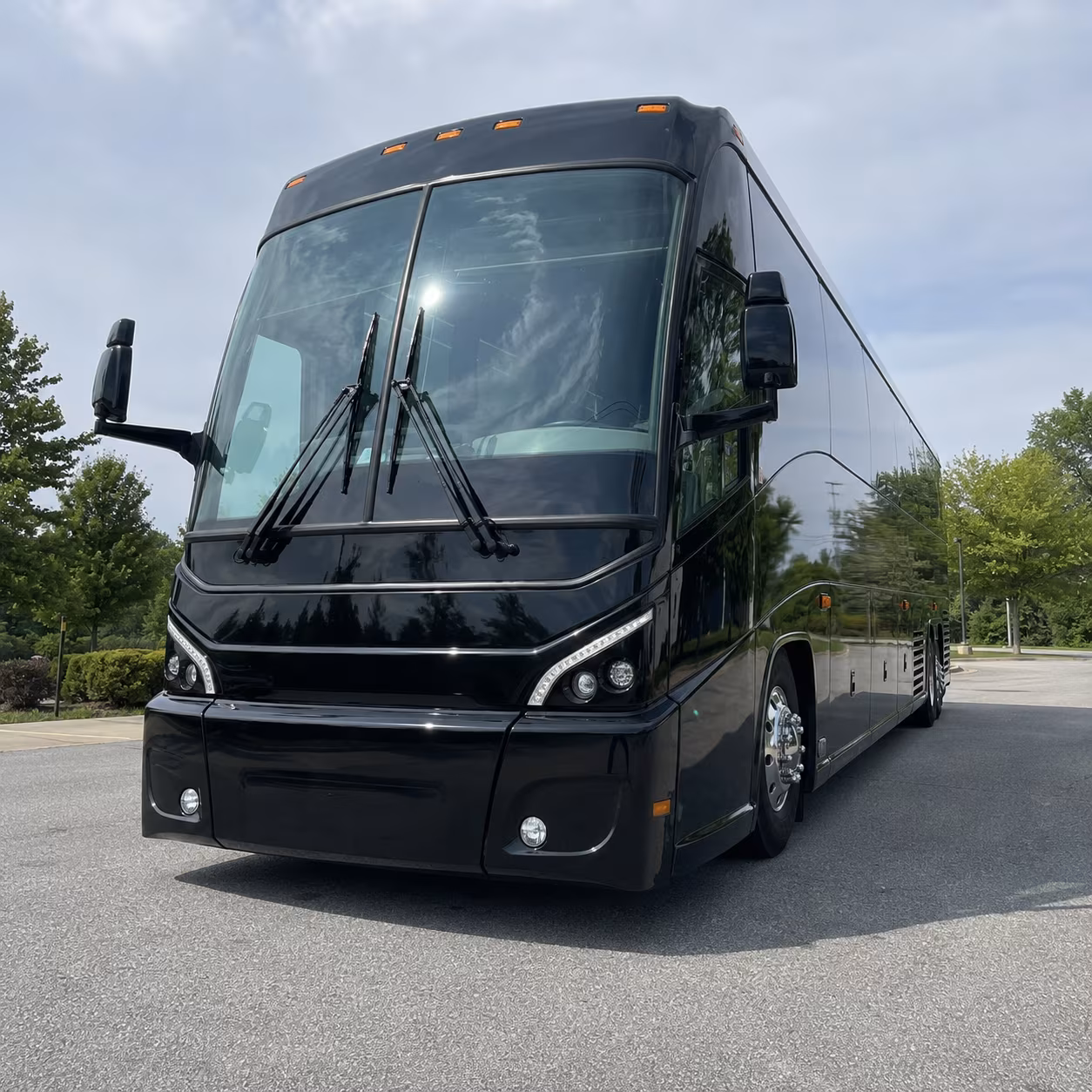 sandy concert charter bus rental