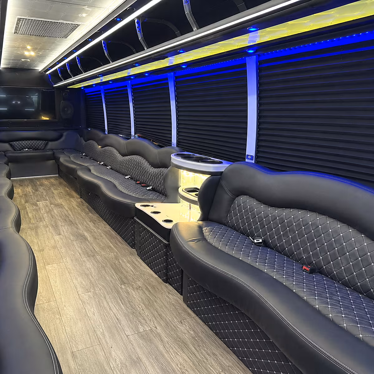 sandy corporate party bus rental