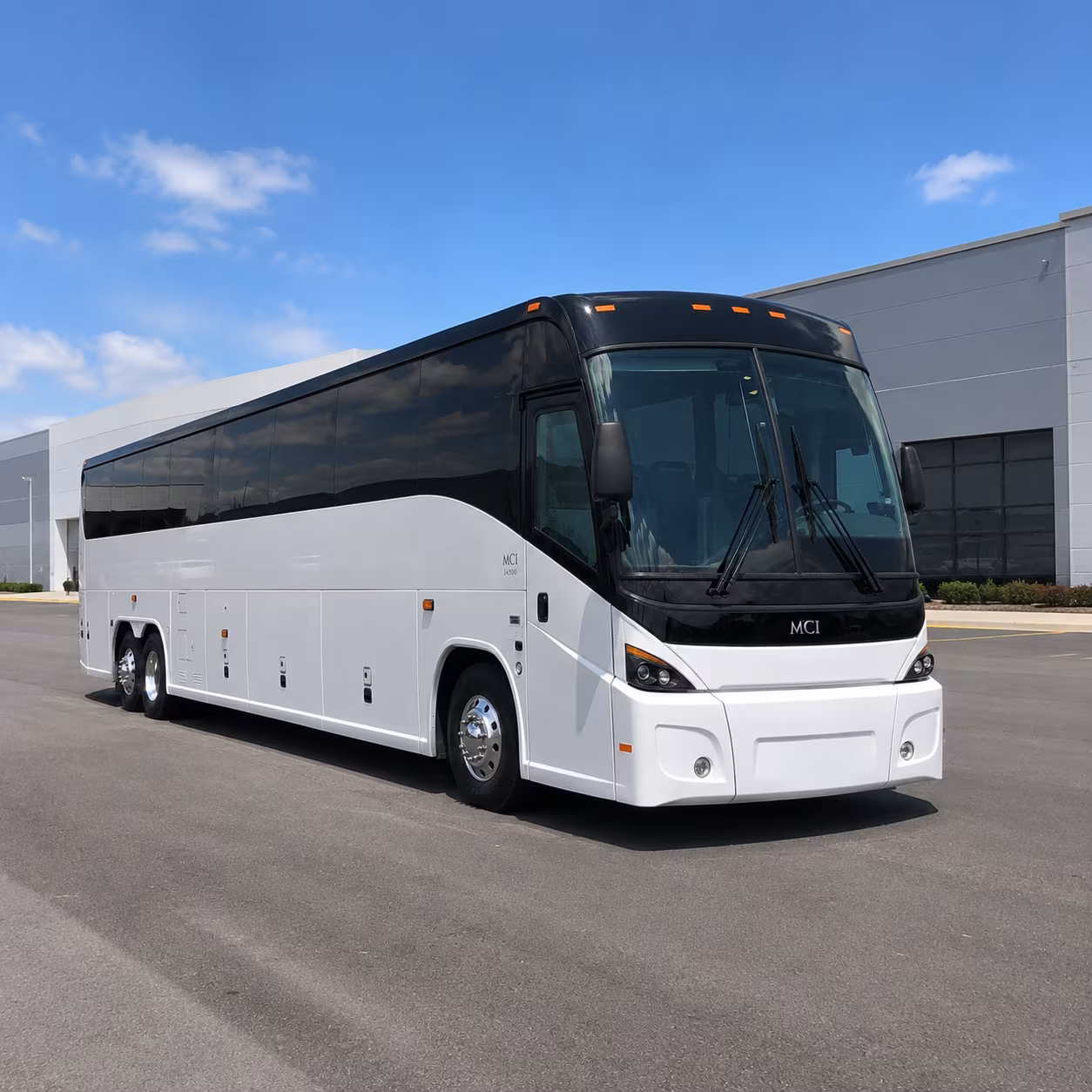 sandy long distance charter bus rental