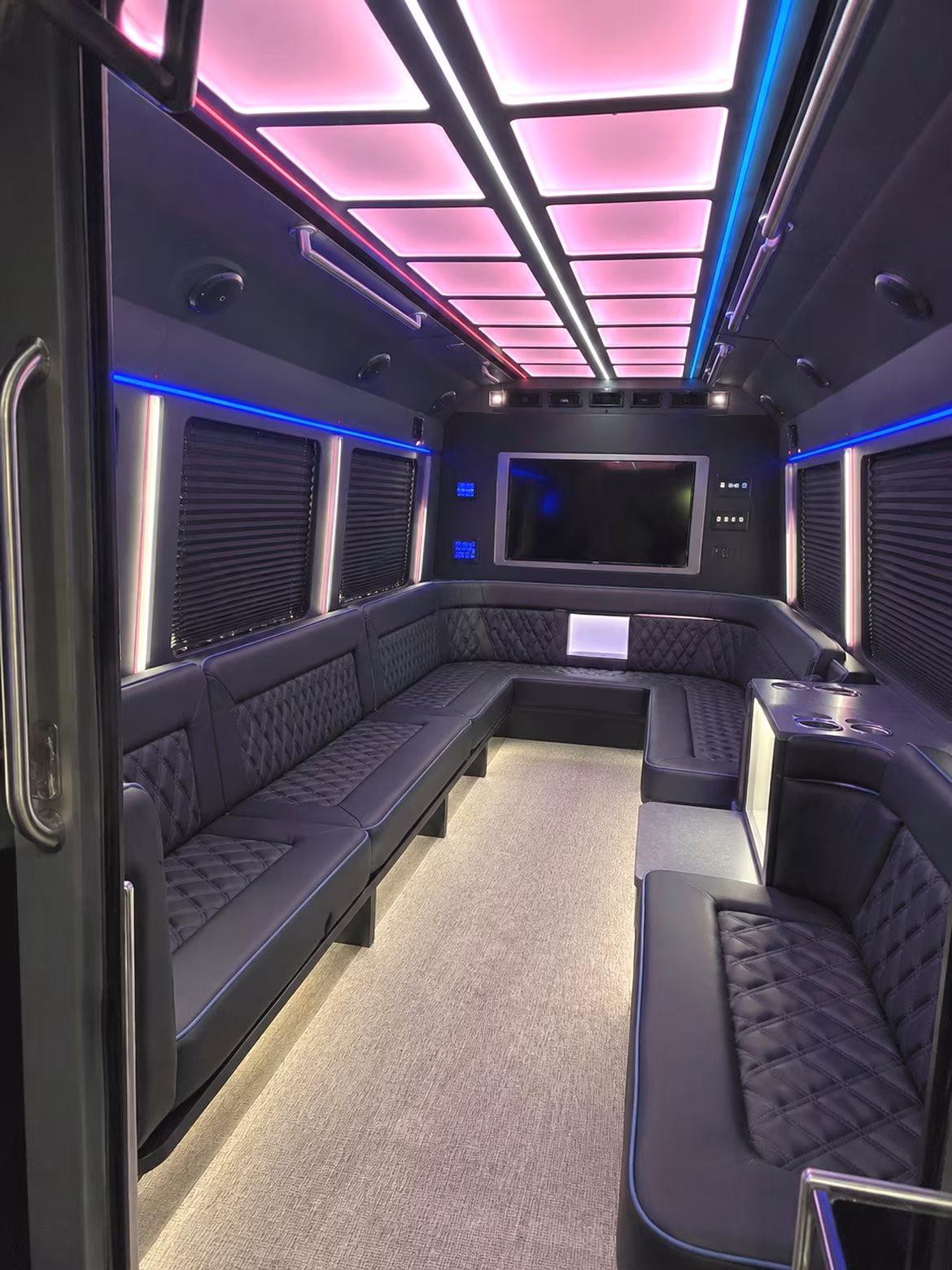 sandy wedding party bus rental